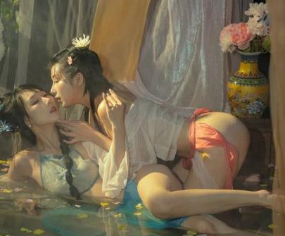 极品模特（云溪溪）（奶桃）鹿八岁神明少女