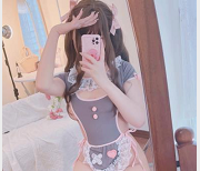 微密圈浮力姬《小蔡头喵喵》可爱女仆