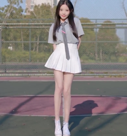 劲爆-学院风御姐三次元MMD热舞私拍