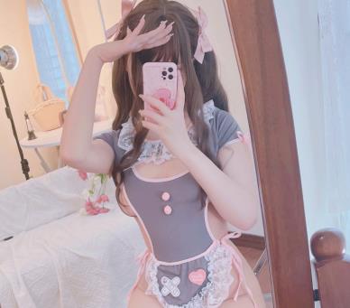 可爱女仆微密圈，小蔡头喵喵来袭！