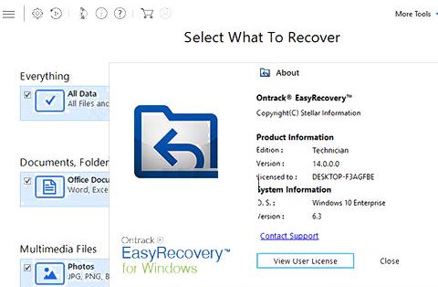 OntrackEasyRecoveryTechnician14.0.0.0-实用文件恢复软件