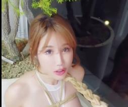 网红尤物辛尤里最新自拍1V-389M，美颜假道具车灯作品