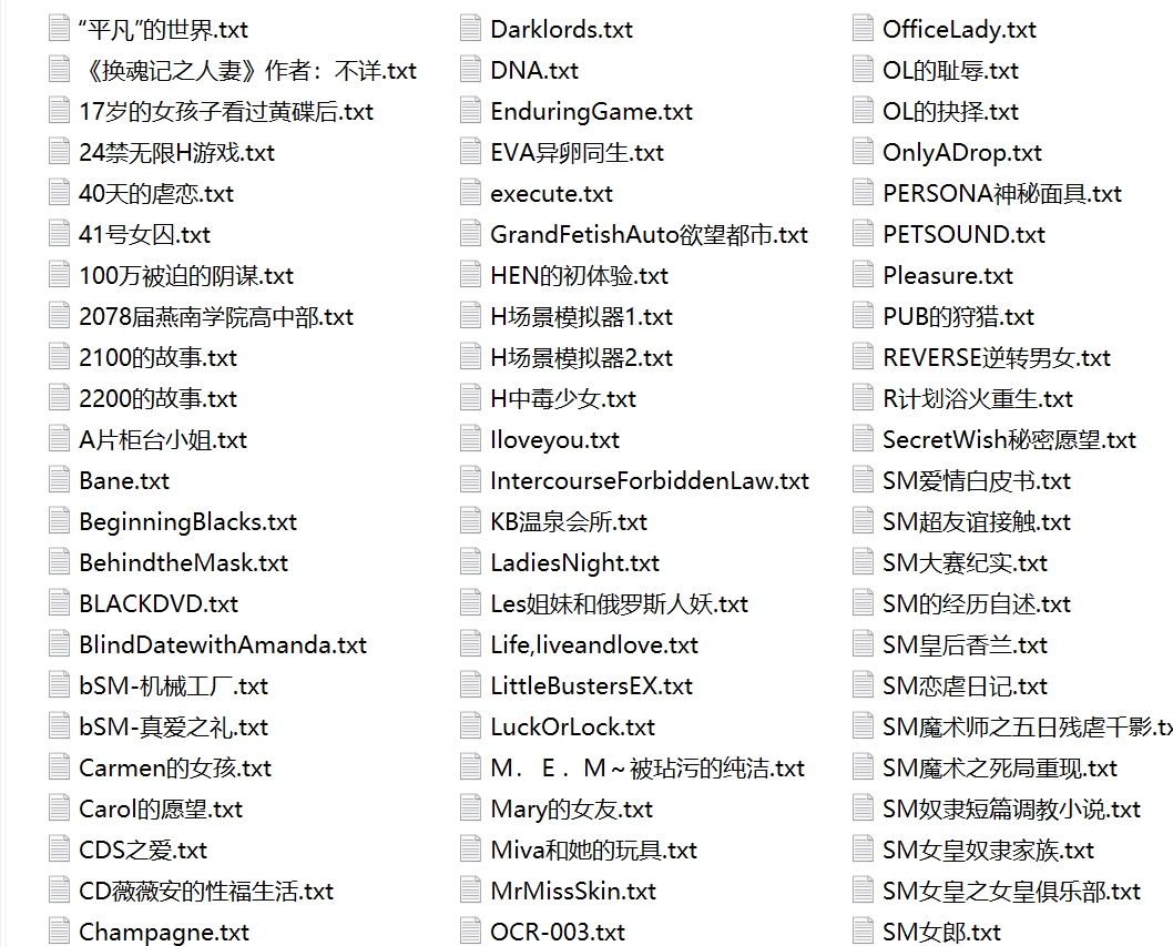 [转载搬运]百度盘变身伪娘SM合集2397部，内含多元情节
