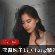 CB网站Li_Chang精彩直播合集62部18.8G，阳光大胆清新甜美