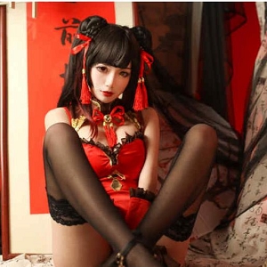 大梨子COS辣图打包17三人游61.8G这腿绝了