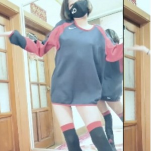 抖音舍得妹热舞剪辑3部704M火辣